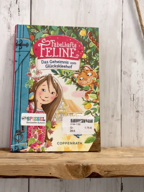   Buch Fabelhafte Feline Das Geheimnis vom Glückskleehof 