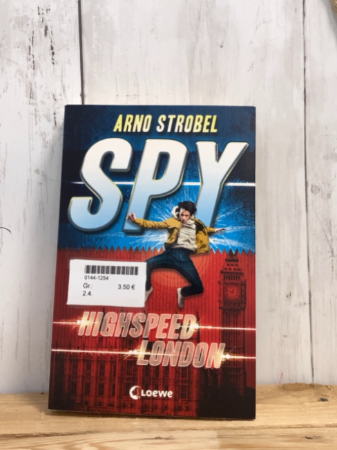  Taschenbuch Spy Highspeed London 