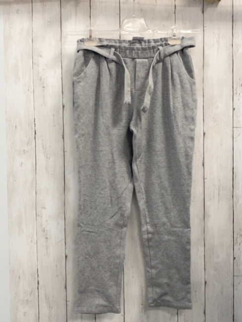 Okaidi Hose Gr. 152  grau Gürtelband