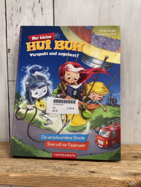   Buch Der kleine Hui Buh Die verschwundene Stunde 