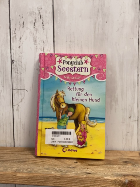 Ponyclub Seestern  Buch Rettung für den kleinen Hund 