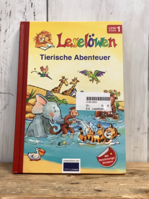 Leselöwe  Buch Tierische Abenteuer 