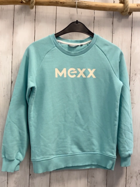 Mexx  Pullover  Gr. 146/152  mint weiße Schrift 