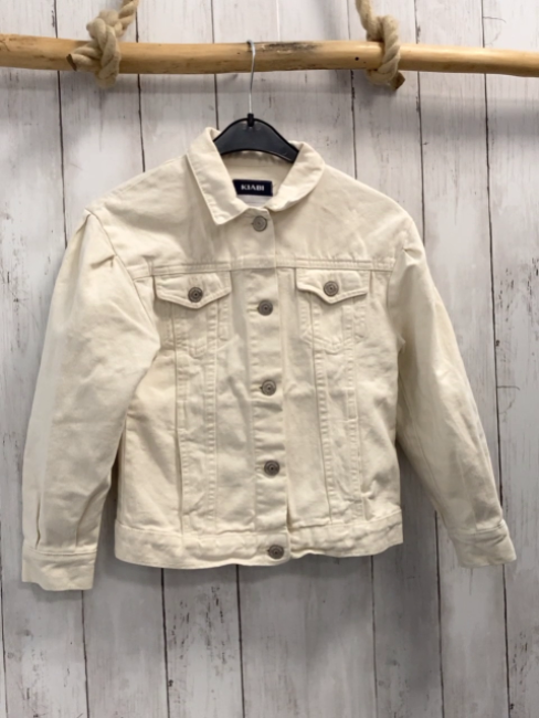 Kiabi  Jacke  Gr. 128  creme 