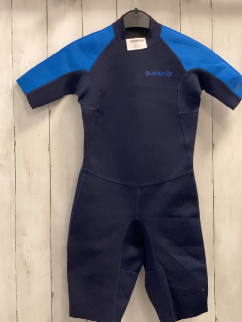 Decathlon  Neoprenoverall Gr. 146/152  dunkelblau hellblau 