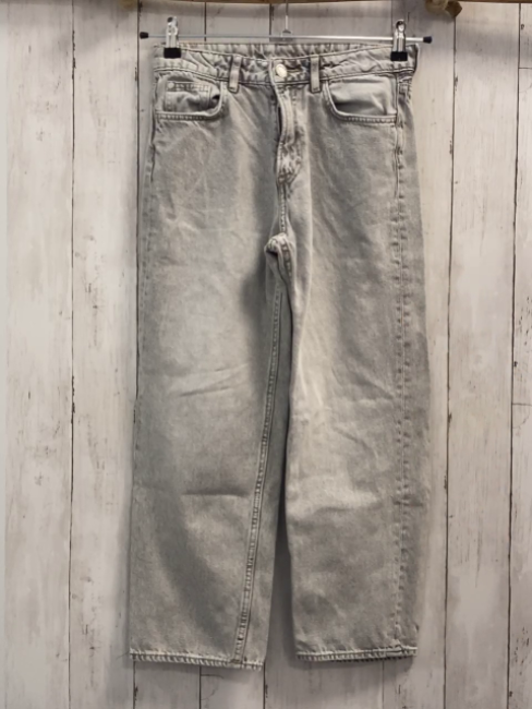 H&M  Hose  Gr. 152  hellgrau Jeans Bund verstellbar 