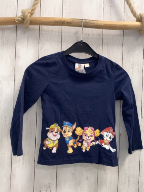 Paw Patrol  Langarmshirt  Gr. 116  blau Paw Patrol Hunde 