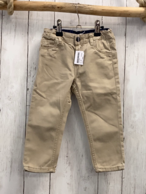 H&M  Hose  Gr. 92  beige Bund verstellbar 