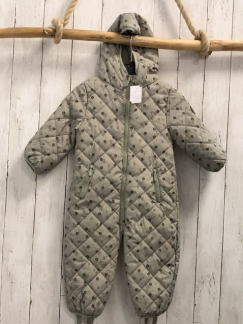   Winteroverall Gr. 80  mint bäume Feecefutter 