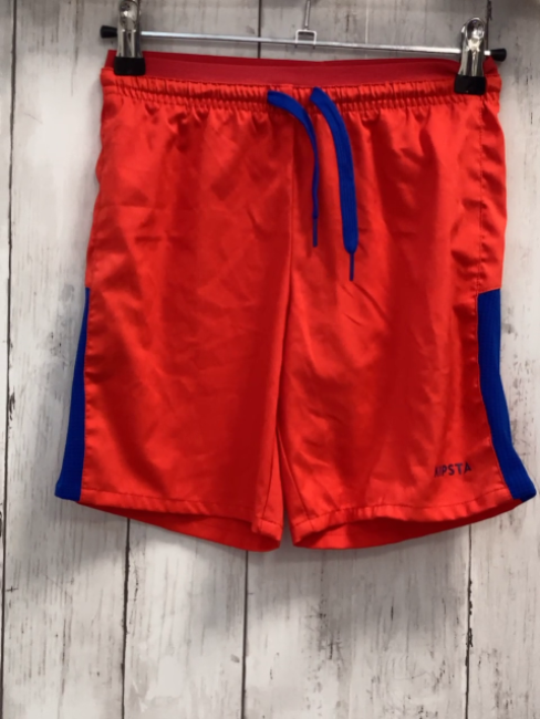   Sportshorts  Gr. 128  rot blauer Seitenstreifen