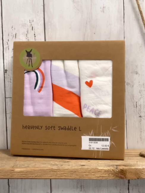 neu Laessig  Swaddle Tücher  im Karton 