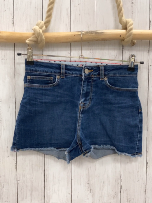 Boden Shorts Gr. 164  blau Jeans Bund verstellbar