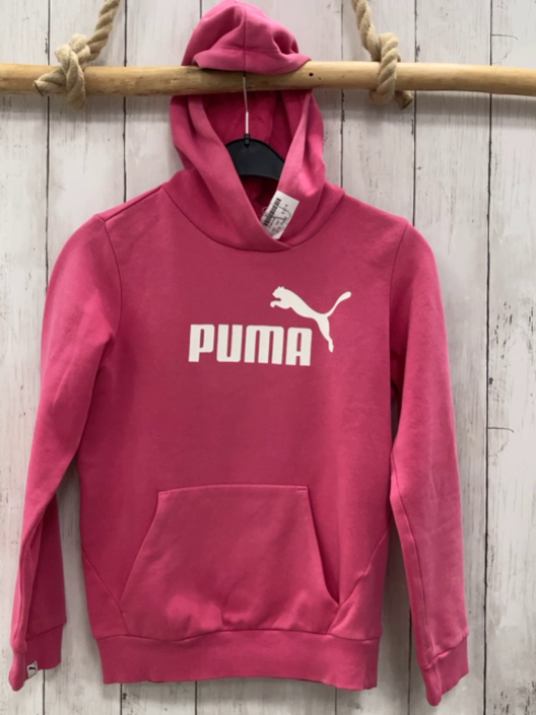 Puma  Pullover  Gr. 152  pink weiße Schrift 