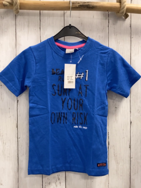 blue seven neu T-Shirt Gr. 116  blau schwarze Schrift