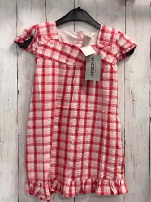 Jacky neu Kleid Gr. 92  pink rosa weiß kariert