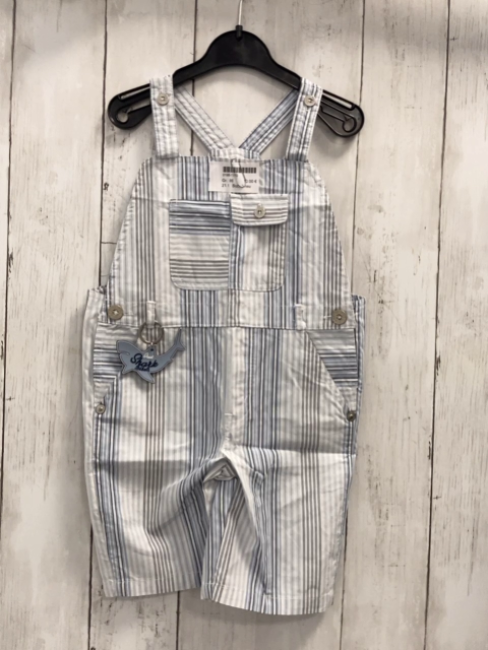 Boboli neu Latzshorts Gr. 86  blau weiß gestreift