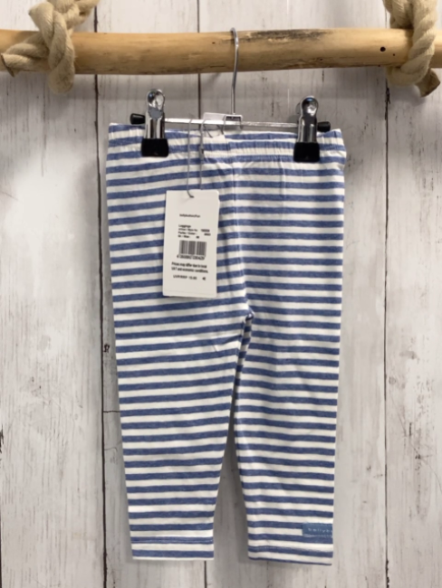 Bellybutton neu Leggings Gr. 68  blau weiß gestreift NP 15.95€
