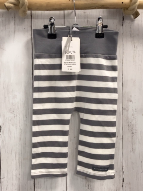 Bellybutton neu Leggings Gr. 68  grau weiß gestreift NP 19,95€
