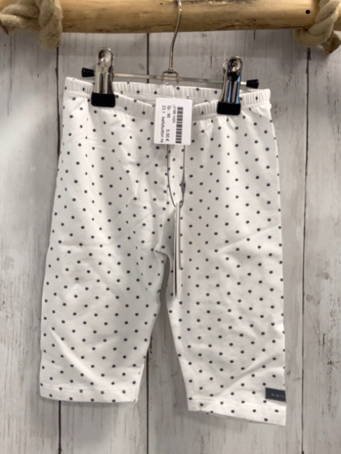 bellybutton neu Caprileggings Gr. 86  weiß graue Sterne NP 15,95€