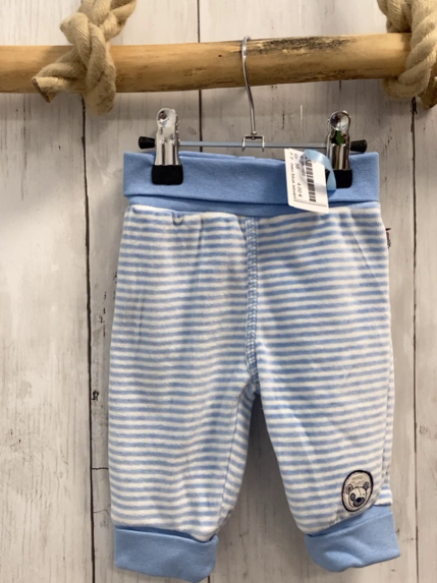 neu blue seven Jogginghose Gr. 56  bau weiß gestreift Nicky