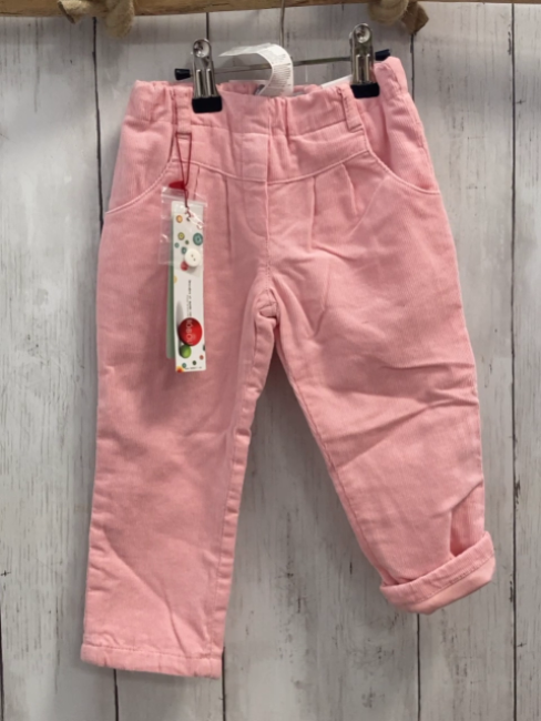 Boboli neu Hose Gr. 86  rosa Kord gefüttert 