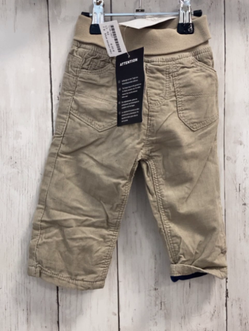 blue seven neu Hose Gr. 62  beige Kord gefüttert 