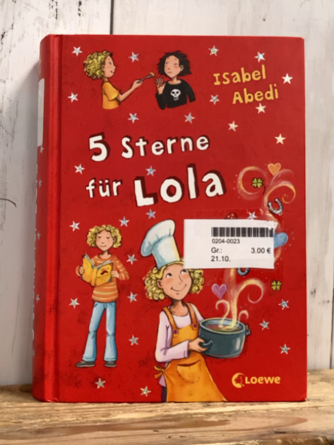   Buch 5 Sterne für Lola 