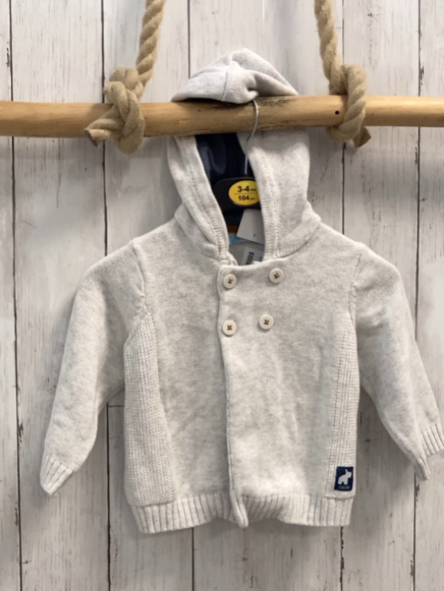 Obaibi Strickjacke Gr. 74  grau