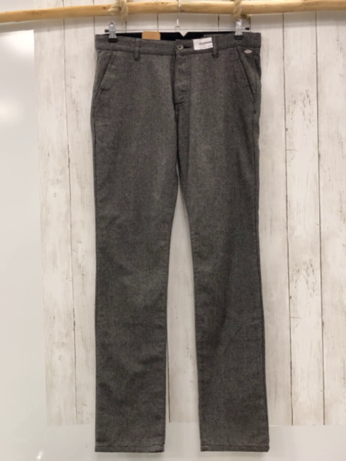 neu Esprit  Hose  Gr. 34/36  grau schwarze Zackenstreifen