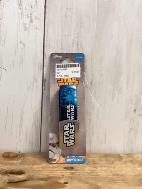neu  Gürtel blau grau bunt Star Wars 