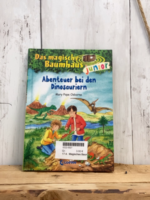 Magisches Baumhaus Junior  Buch Abenteuer bei den Dinosauriern