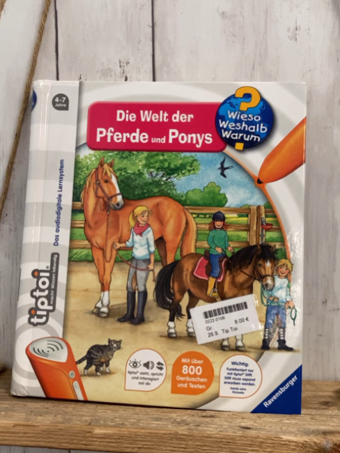 Tip Toi  Pappbuch Die Welt der Pferde und Ponys 
