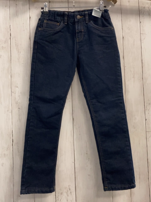  Hose Gr. 134  blau Jeans  Bund verstellbar gefüttert