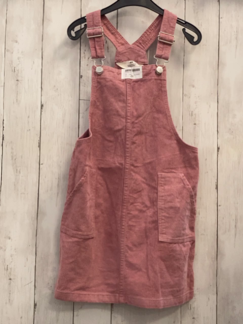 H&M  Trägerrock Gr. 128  altrosa Kord 