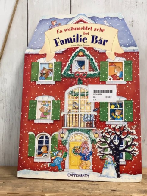  Pappbuch Es weihnachtet sehr bei Familie Bär 