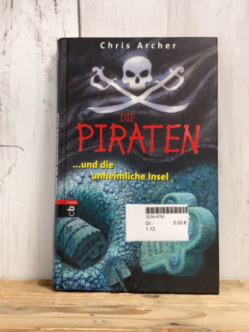   Buch Die Piraten und die unheimliche Insel 