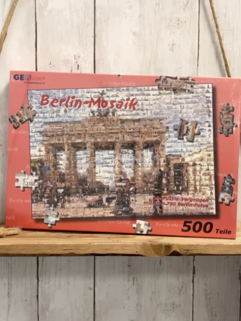 neu Puzzle 500 Teile Berlin-Mosaik