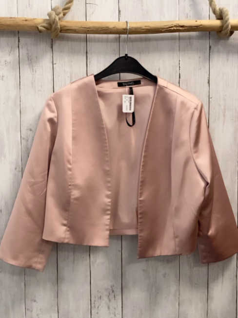 neu  Kurzjacke Gr. 40  rosa glänzend np 99,99 € 