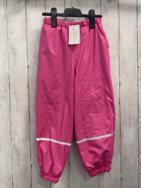neu Playshoes  Regenhose  Gr. 116  pink gummiert gefüttert 