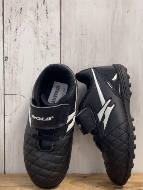 Gola  Fußballschuhe  Gr. 26  schwarz weiße Streifen 