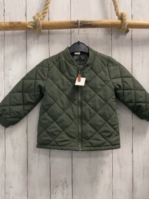 H&M Jacke  Gr. 92  kiwi Rauten 