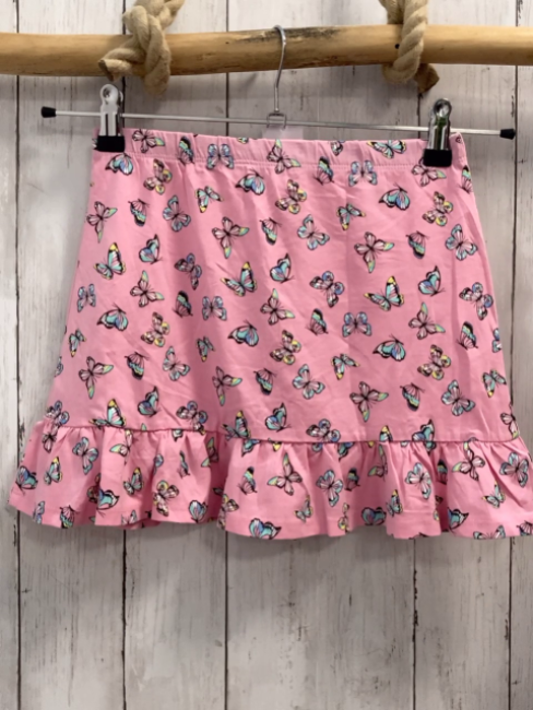 neu Rock Gr. 122  rosa Schmetterlinge