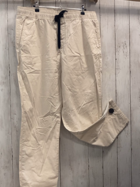 Tommy Hilfiger Hose Gr. L beige Gummizugbund
