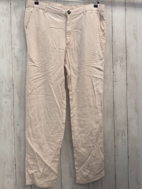 Jean pascale Hose Gr. 36  beige 55% Leinen