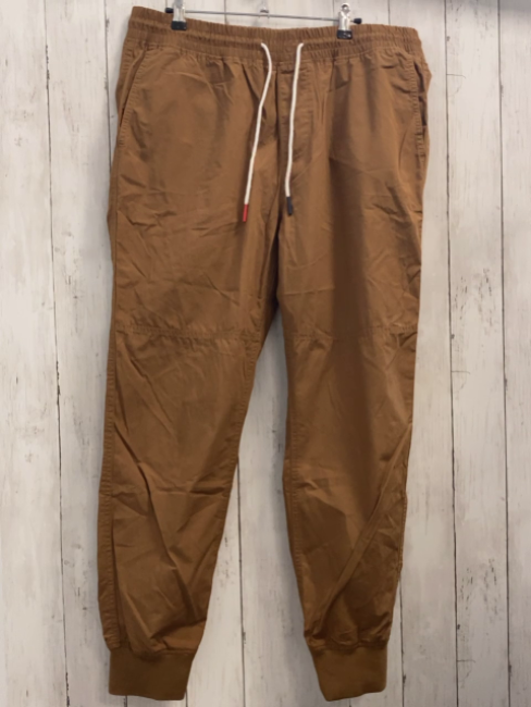 Tommy Hilfiger Hose Gr. L braun Gummizugbund weiß Kordel