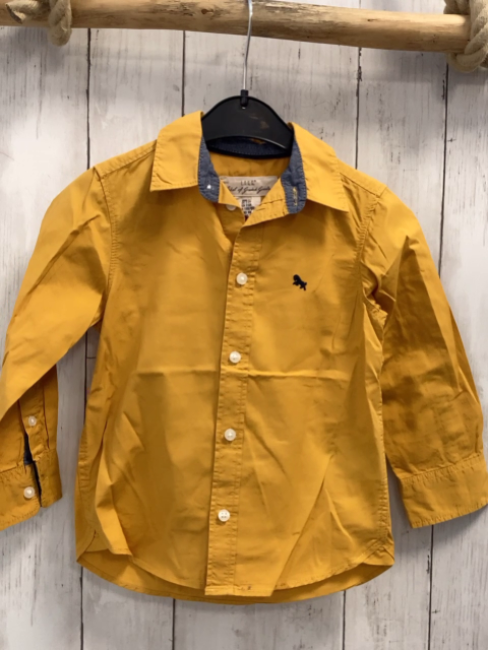 H&M Hemd Gr. 98  senf