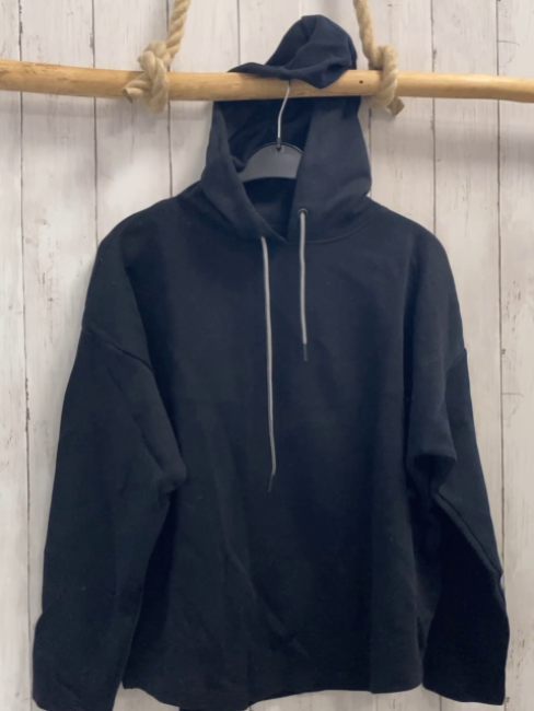 Esprit  Pullover  Gr. L schwarz Kapuze 