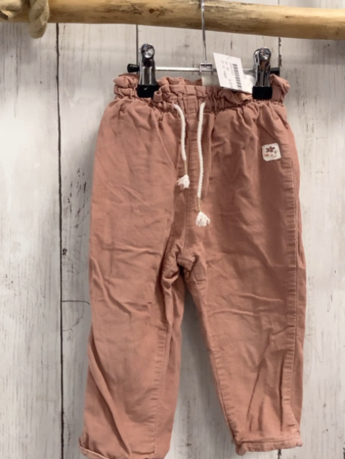 H&M Hose Gr. 80  rosa Kord Kordel