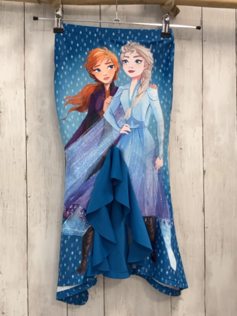   Rock Gr. 122/128  petrol Anna und Elsa 
