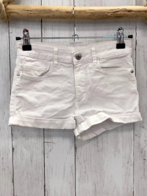 H&M Shorts  Gr. 140  weiß Bund verstellbar 